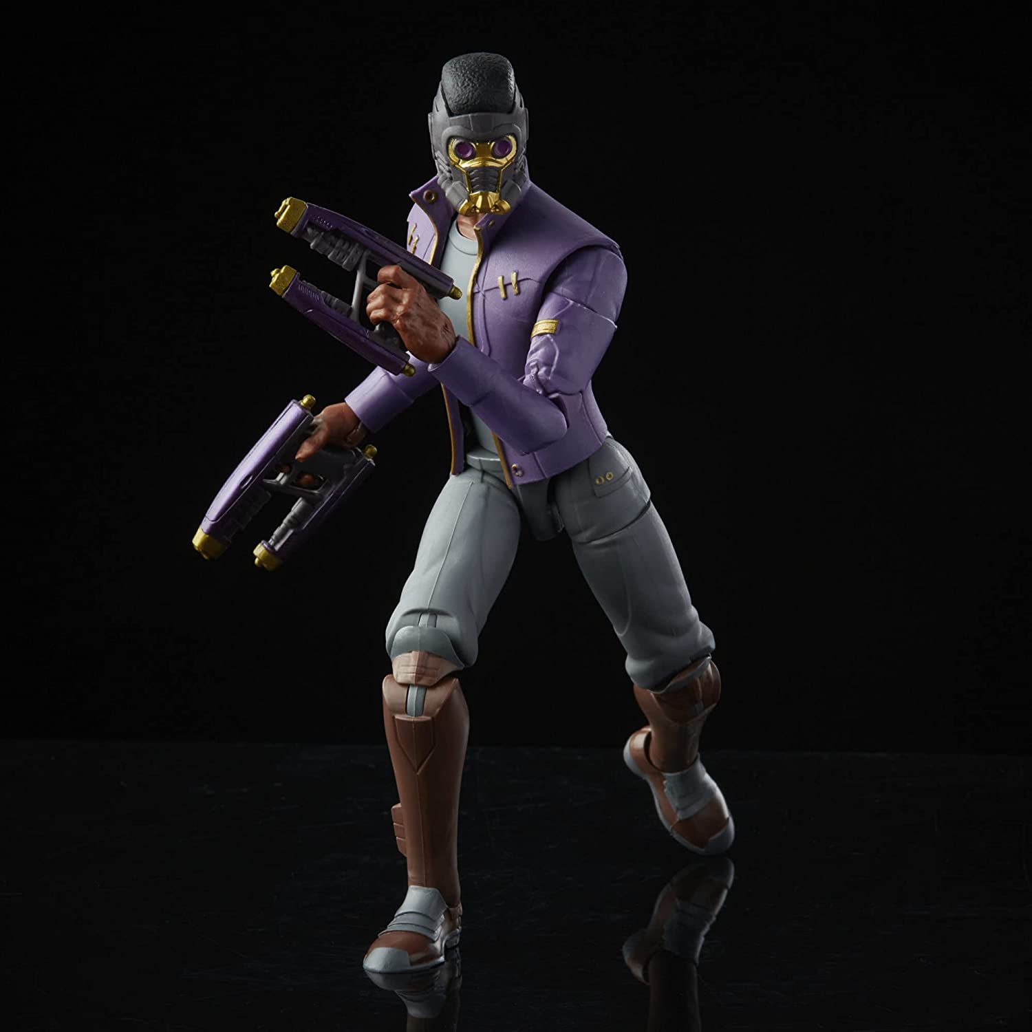 Hasbro 6-Inch Premium Marvel Legends Series What If T'Challa as Star-Lord Action Figure