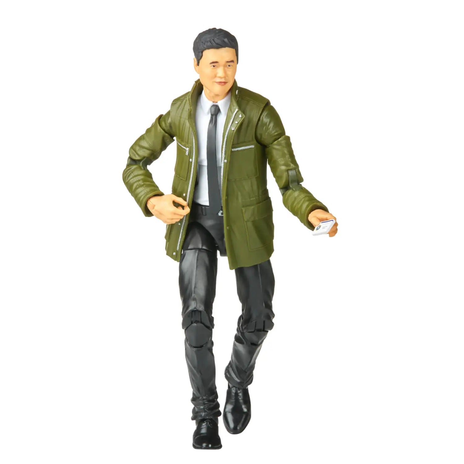 Hasbro 6-Inch Marvel Legends Series Agent Jimmy Woo Action Figure with Khonshu BAF Piece