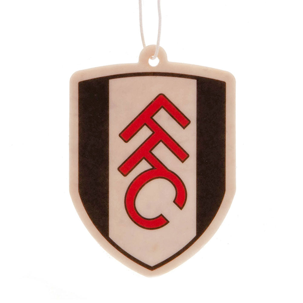 Long - lasting Fulham FC Crest - shaped Air Freshener with Double - sided Print