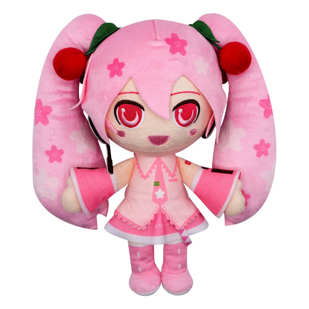 Adorable Hatsune Miku Sakura Miku Character Plush Toy for Fans