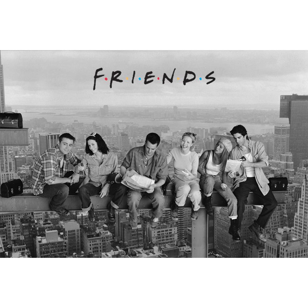 High - Resolution Rolled Friends Skyscraper Cast Poster