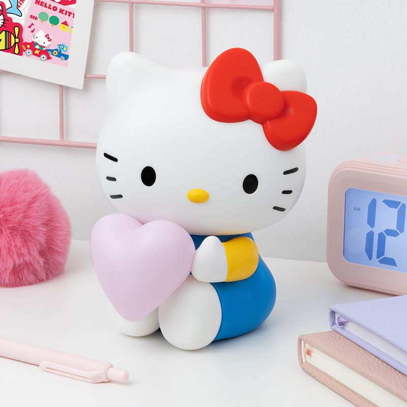 Adorable Hello Kitty-Shaped Night Light for Bedside or Shelf Decor