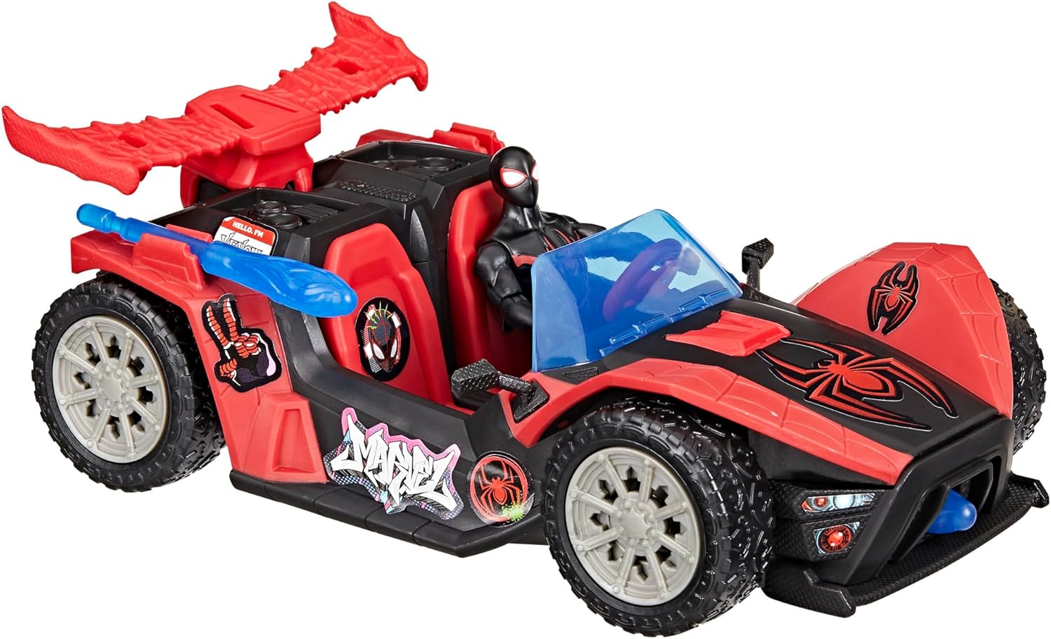 Marvel Spider - Man VenomVersus: Epic Miles Morales Remix Blast Racer Toy