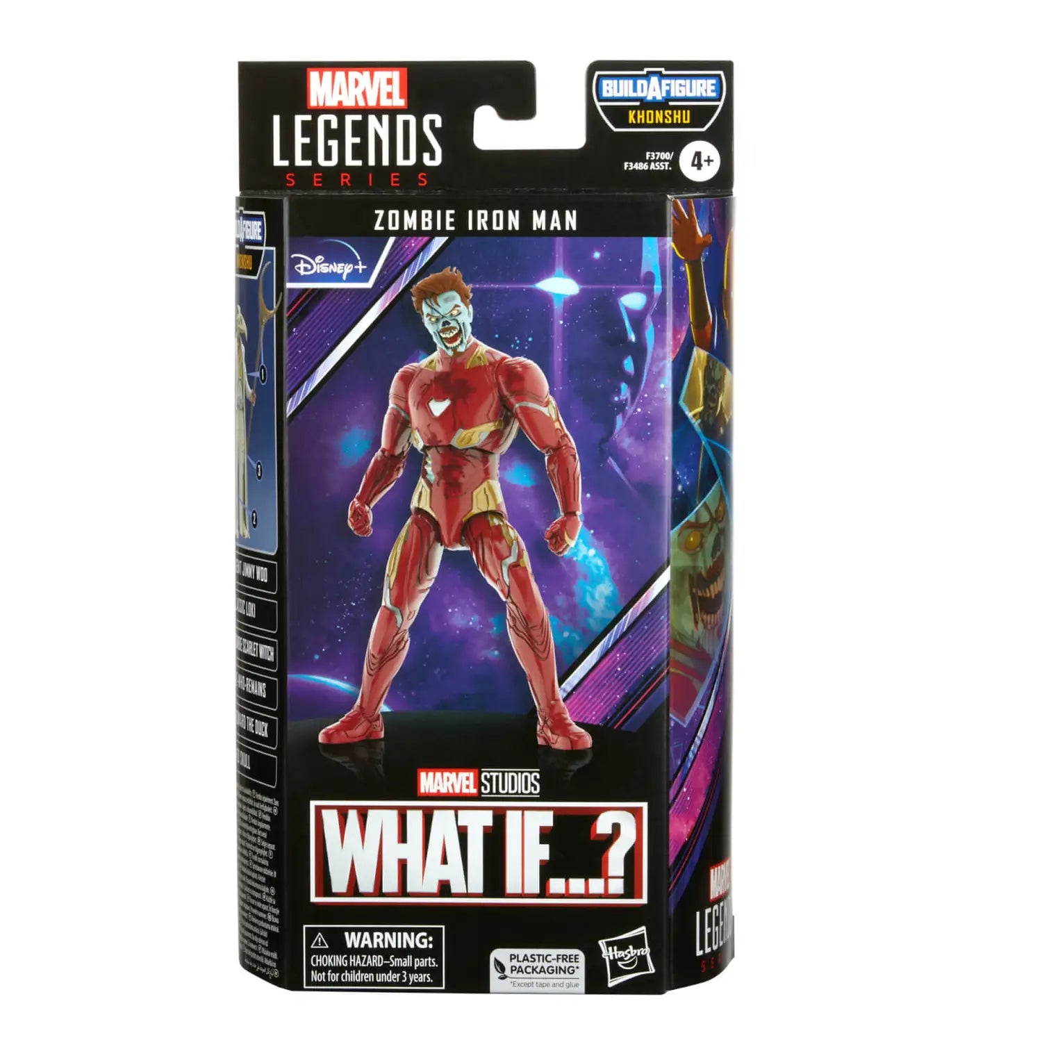 Hasbro Collectible 6-Inch Action Figure of Marvel Legends Series Zombie Iron Man from Disney Plus (Khonshu Build-a-Figure Piece Included)