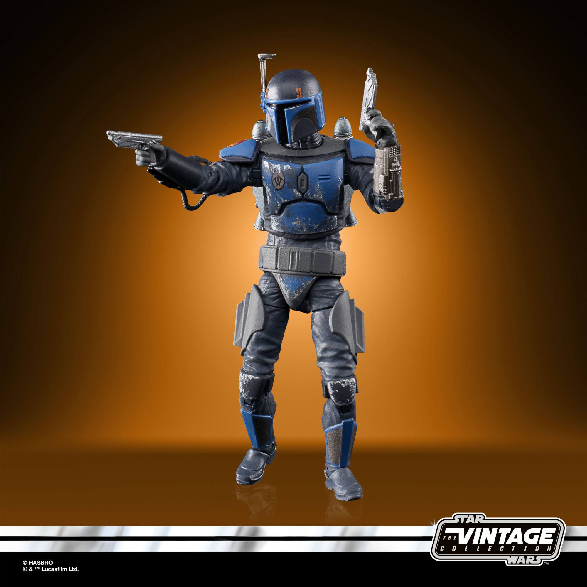 Hasbro Star Wars The Vintage Collection Action Figure - Mandalorian Death Watch Airborne Trooper Toy for Collectors and Fans
