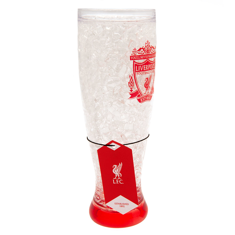Liverpool Football Club Slim Double - Walled Gel - Filled Freezer Mug for Chilling Beverages