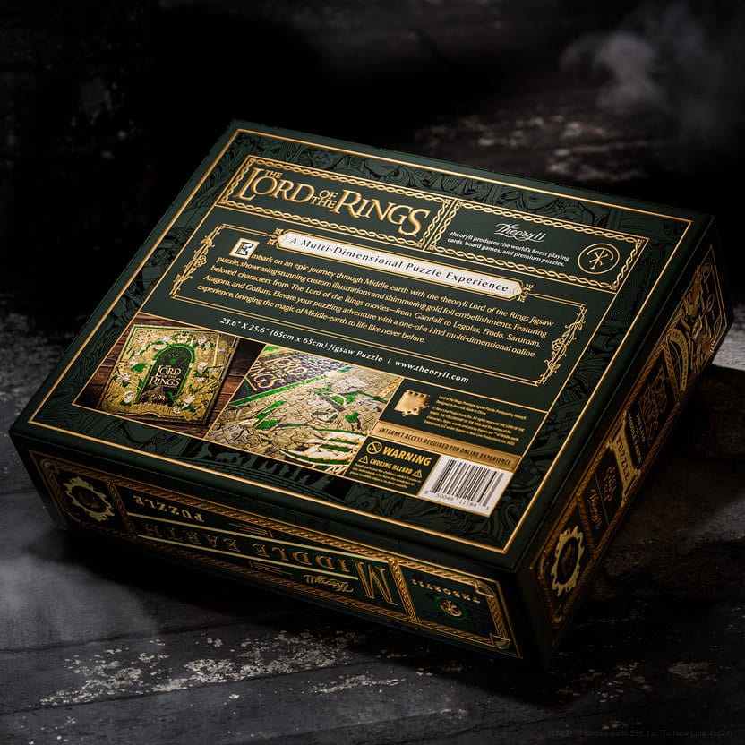 Innovative 1000-Piece Multi-Dimensional Lord of the Rings Puzzle