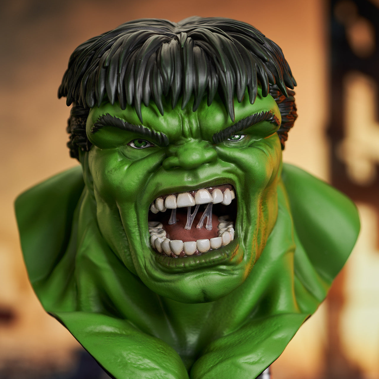 Limited Edition 1/2 Scale 3D Marvel Legends Angry Hulk Bust