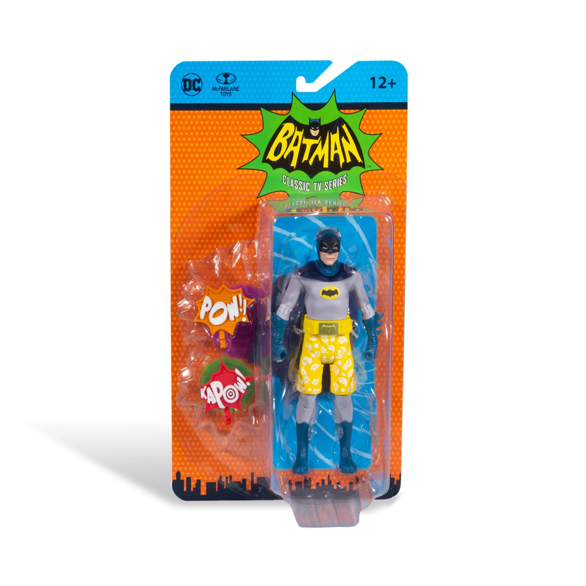 McFarlane DC Retro '66 Batman Action Figure in Swim Shorts