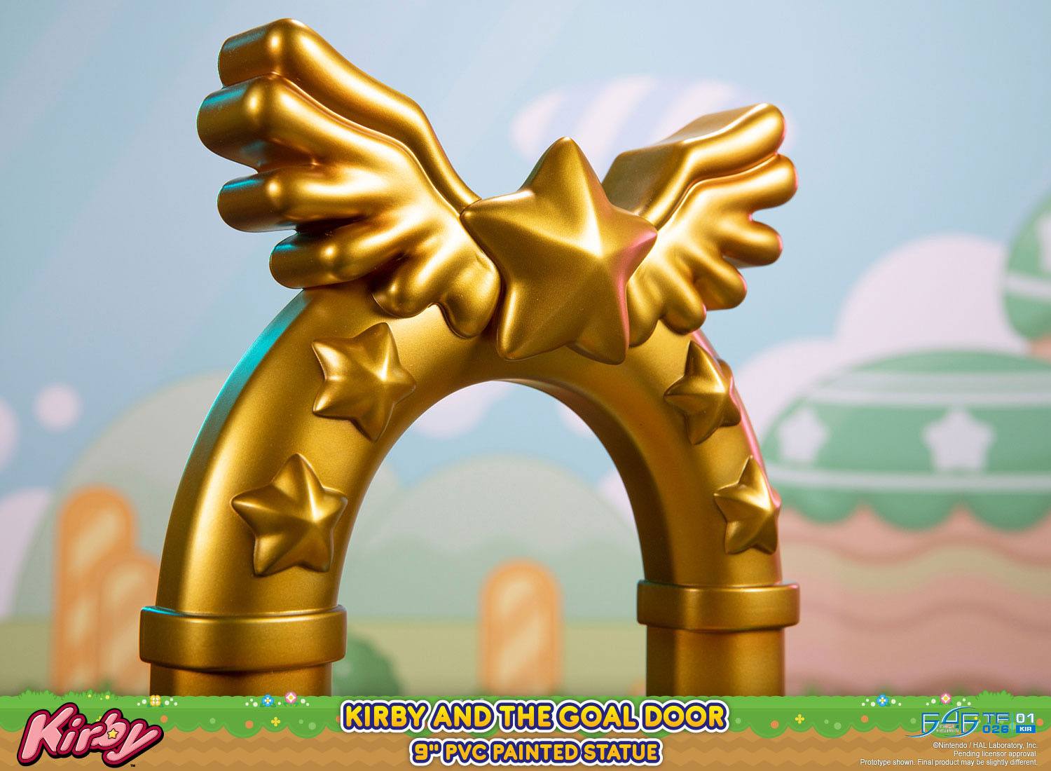 First4Figures Highly Detailed Kirby and the Goal Door PVC Collectible Figure