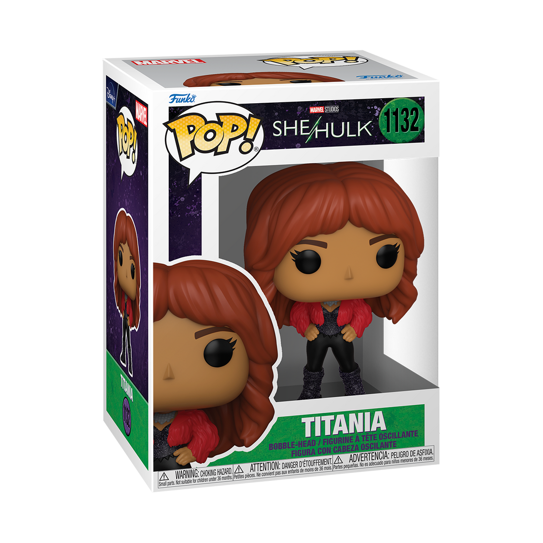 Marvel She-Hulk vs Titania Collectible Funko Pop! Vinyl Action Figure