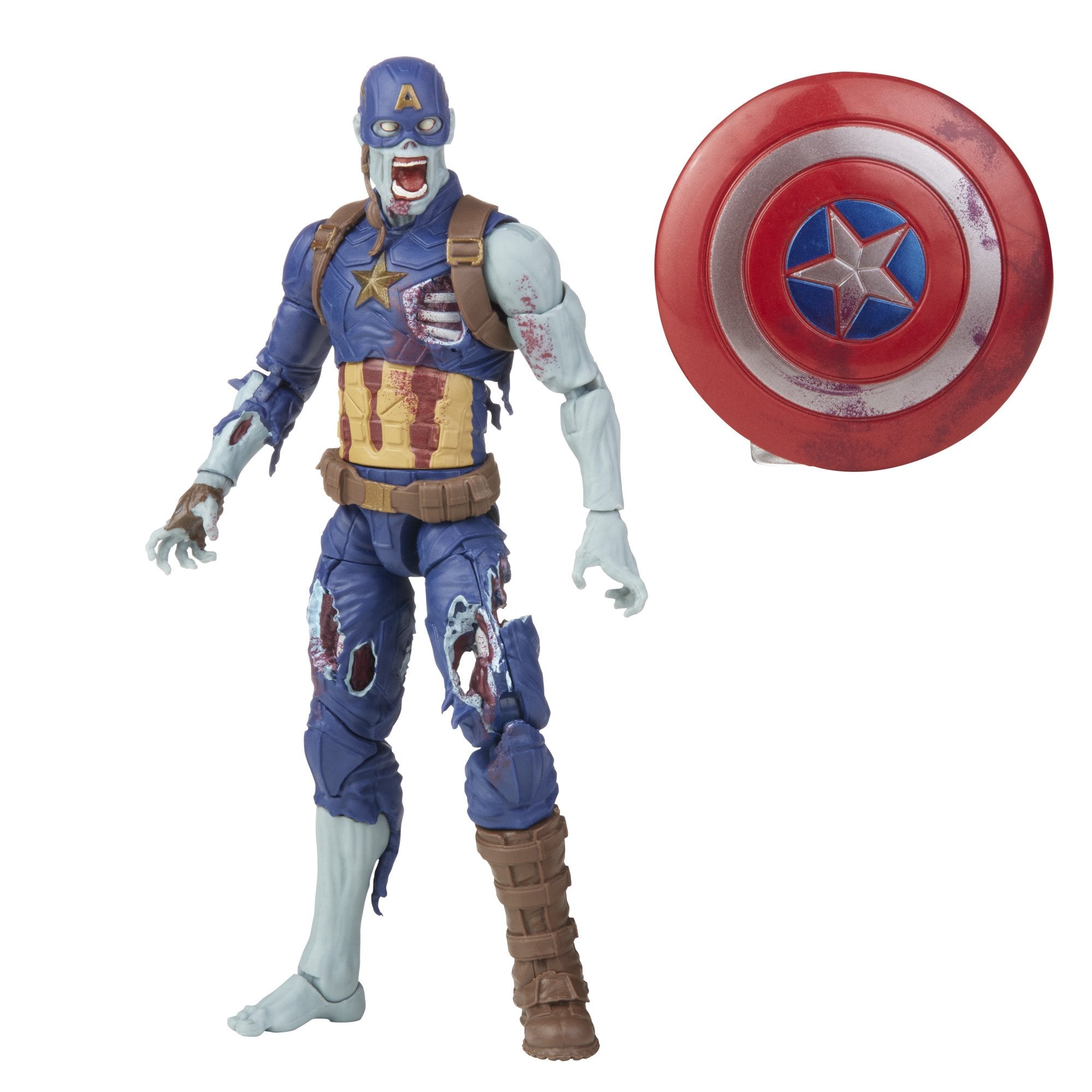 Hasbro Marvel Legends 6-Inch Zombie Captain America Action Figure from What If...