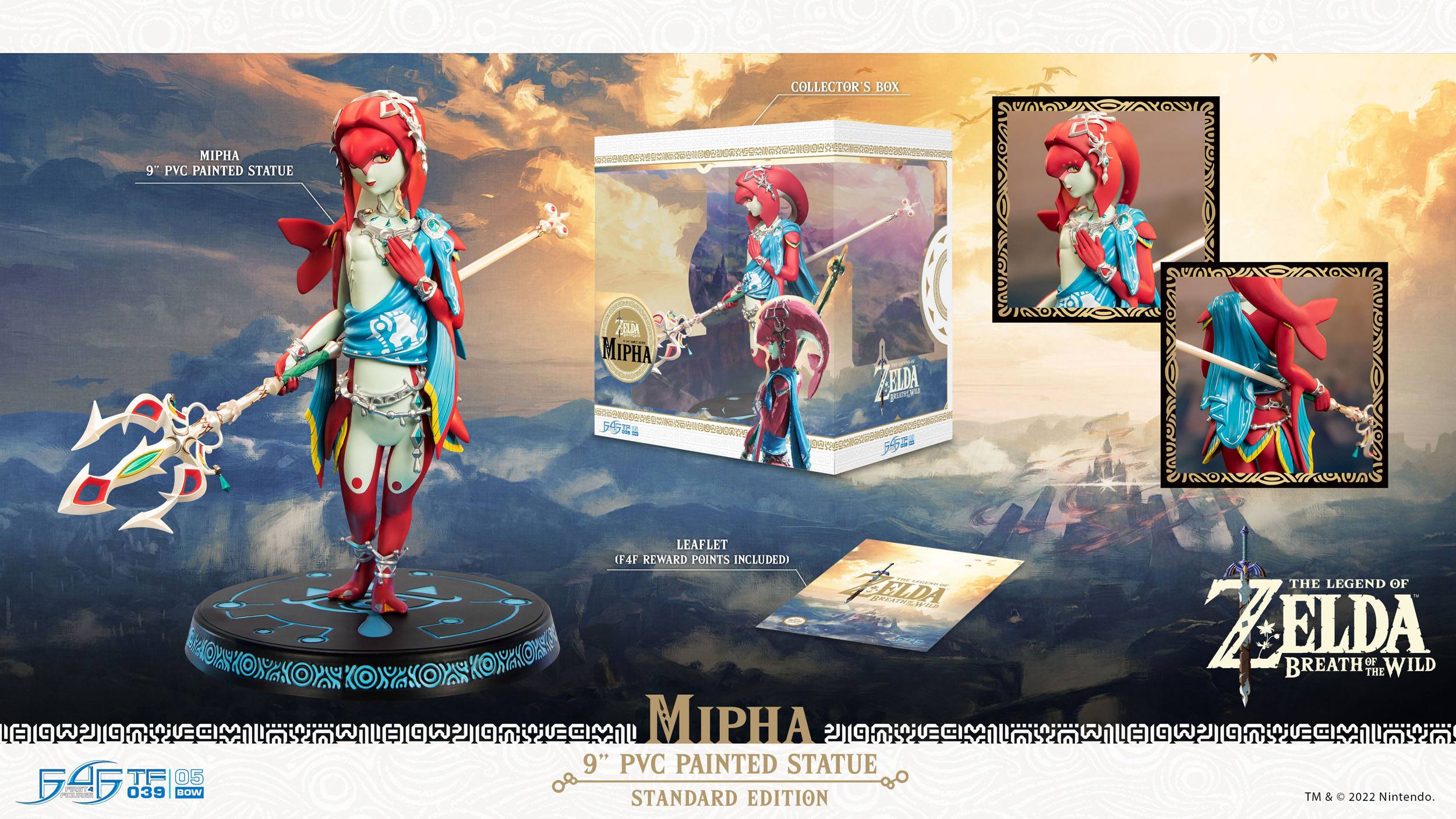 First4Figures Collectible PVC Statue - The Legend of Zelda Breath of the Wild Mipha Figure