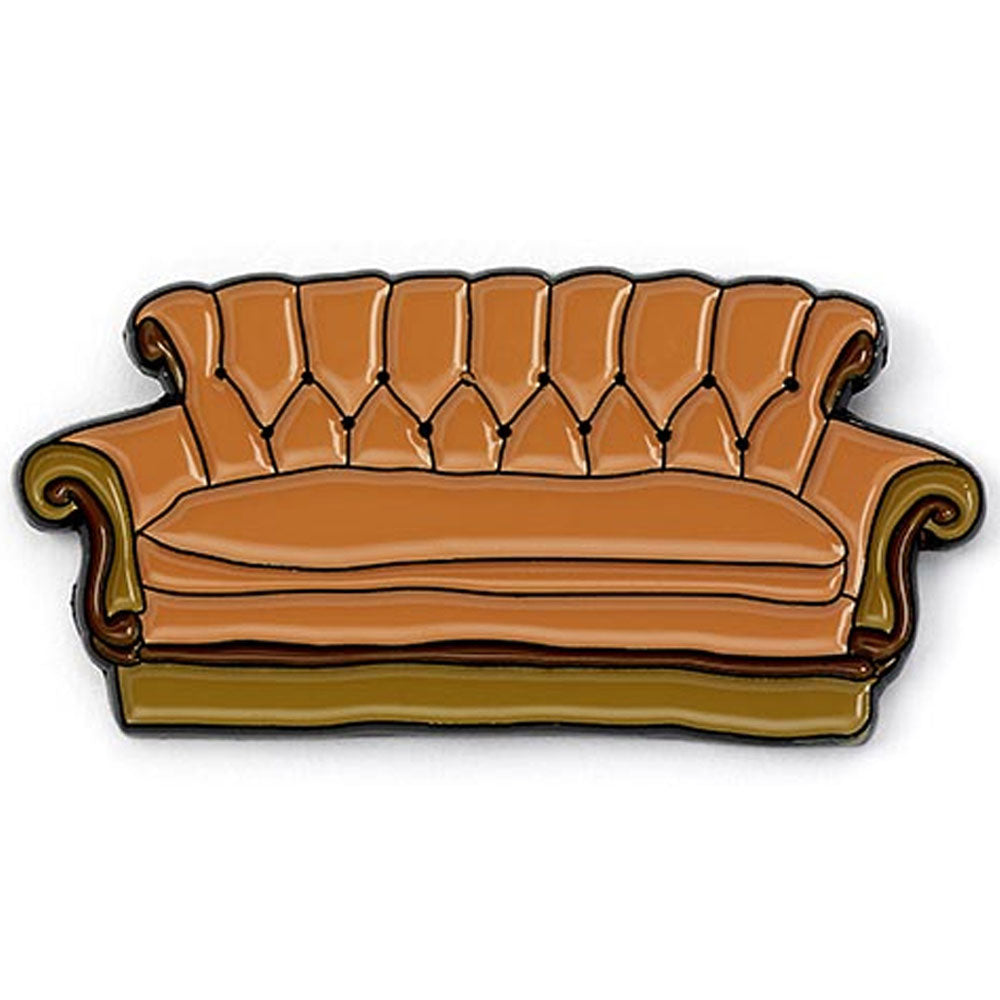 Colorful and Detailed Friends Central Perk Sofa Enamel Pin Badge