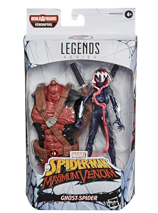 Marvel Legends 6-Inch Action Figure - Collectible Maximum Venom Ghost Spider Inspired by Marvel Comics