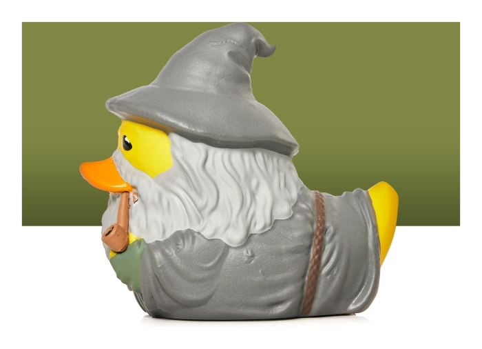 Miniature Cosplaying Duck Figurine - Lord of the Rings Tubbz Mini Gandalf The Grey