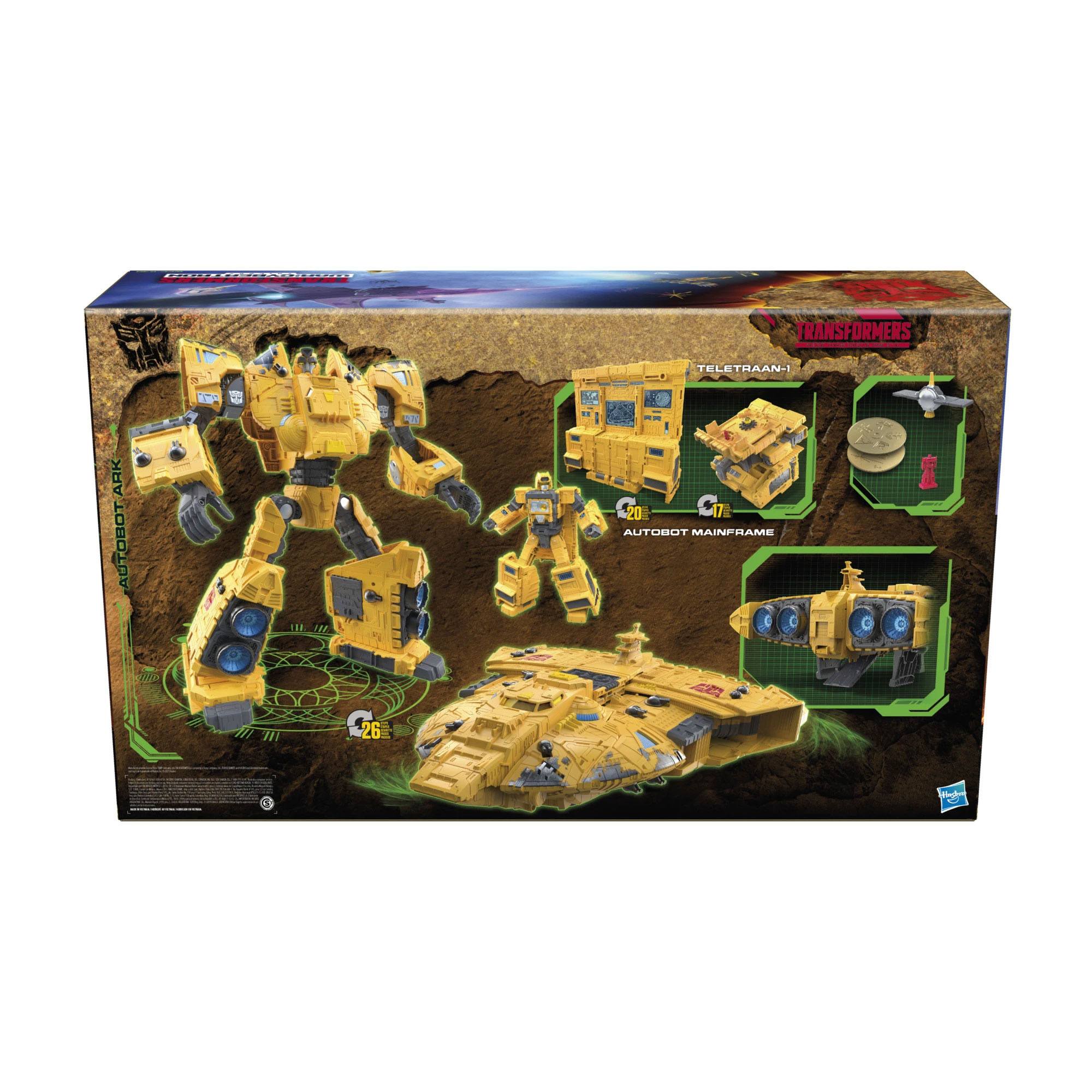 Hasbro Transformers Generations: Kingdom Titan WFC - K30 Autobot Ark Convertible Action Figure