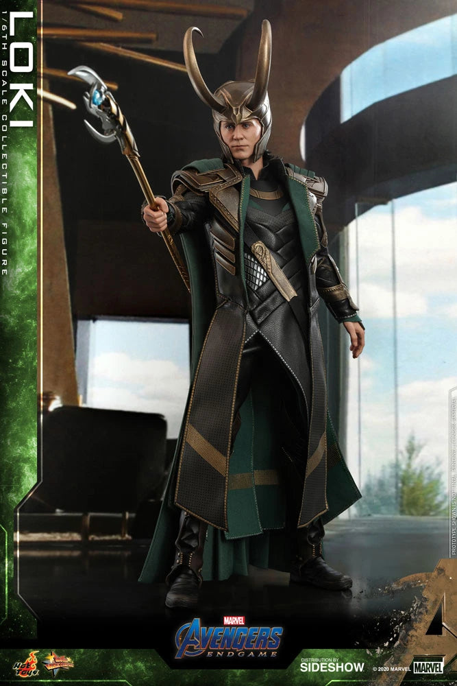 Hot Toys Highly Detailed 1/6th Scale Collectible Figure of Loki from Avengers Endgame