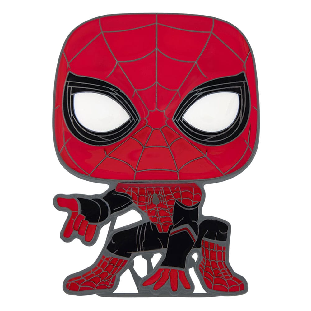 Funko POP! Marvel Spider - Man Enamel Pin Featuring Tom Holland, Collectible Merchandise