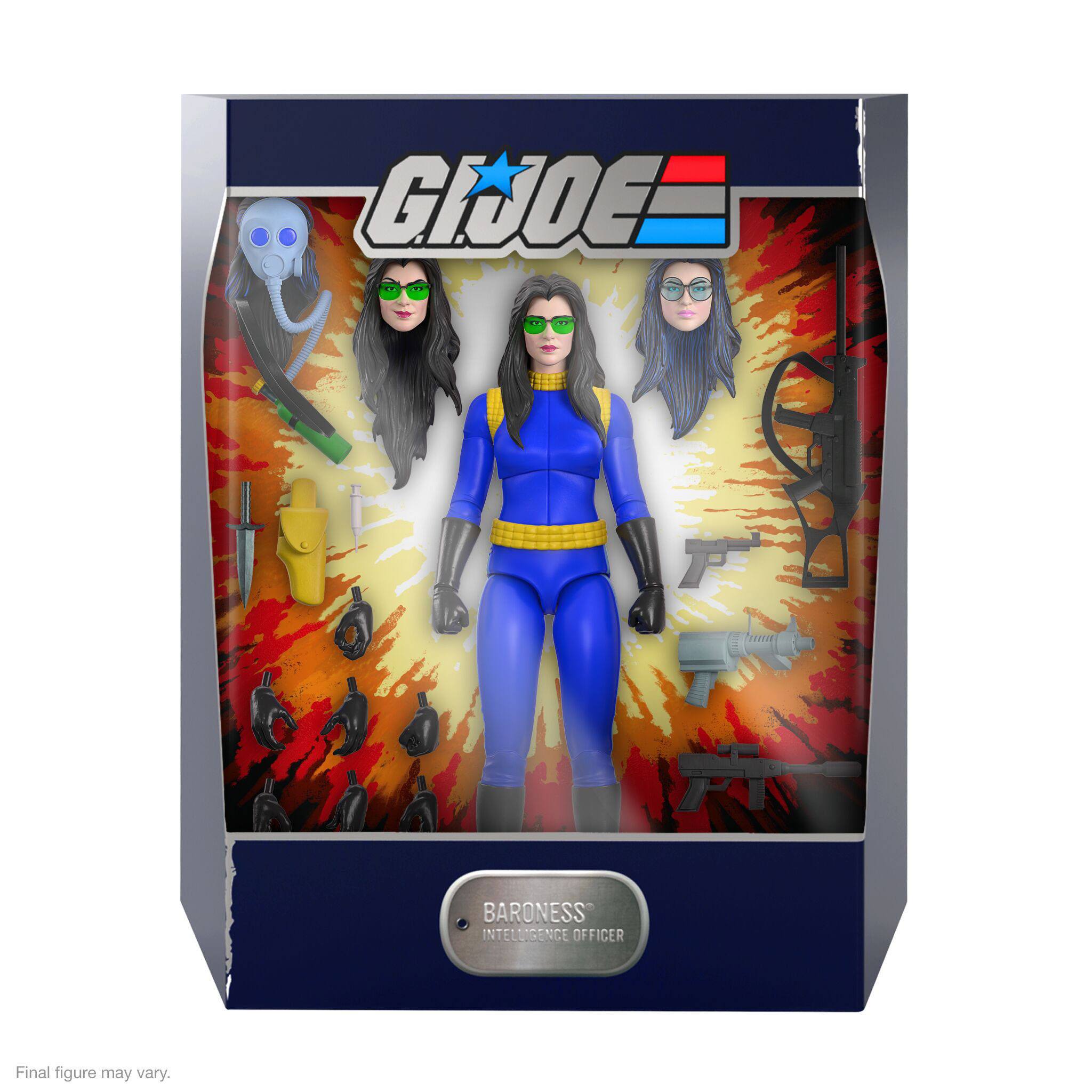 Super 7 Ultimates! G.I. Joe Baroness 7-Inch Articulated Action Figure