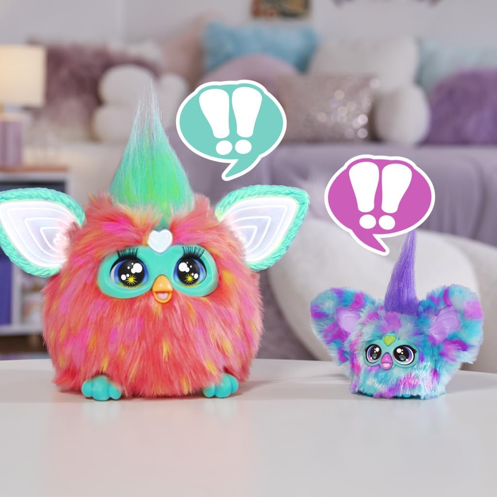 Furby Furblet Mini Electronic Toy - Mer-May the Mermaid-Inspired Friend