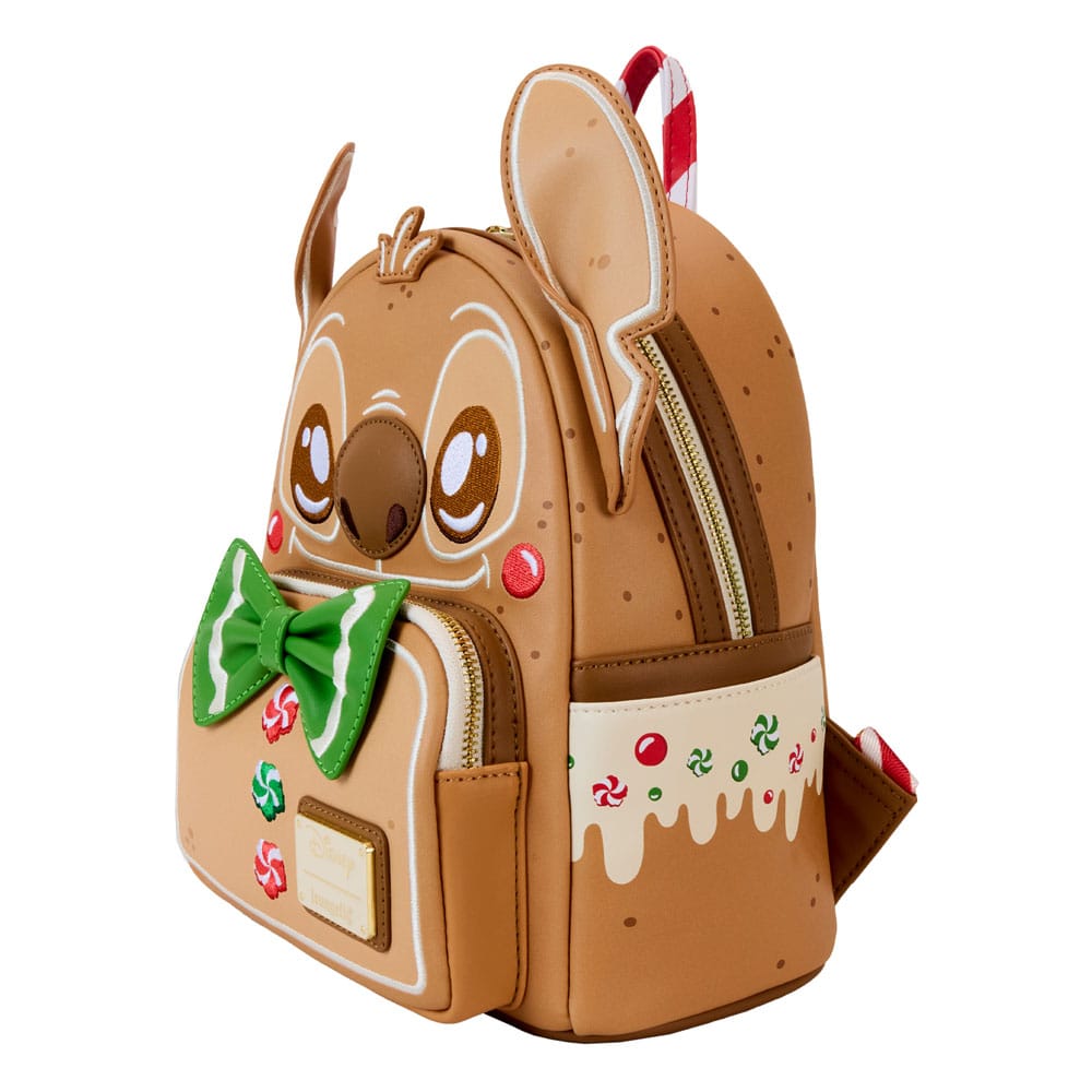 Loungefly Disney Lilo And Stitch Gingerbread Stitch Cosplay Style Mini Backpack for Disney Fans