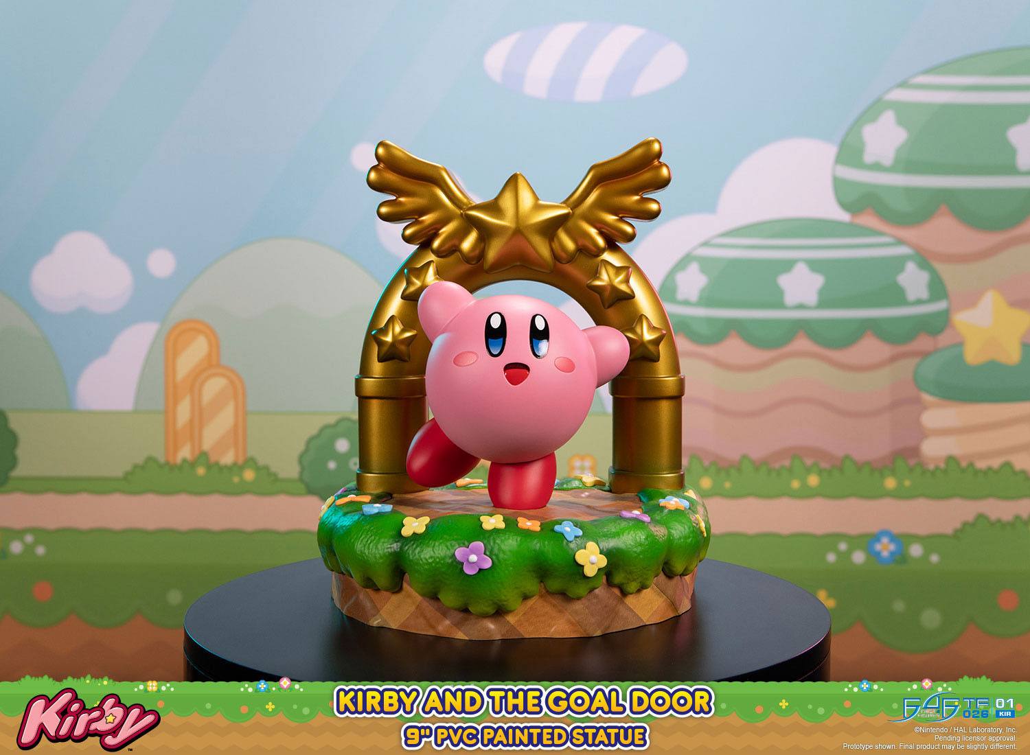 First4Figures Highly Detailed Kirby and the Goal Door PVC Collectible Figure