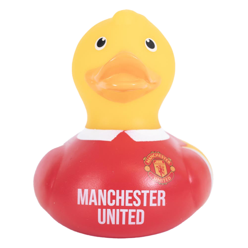 Manchester United Home Kit-Styled Classic Yellow Rubber Bath Duck