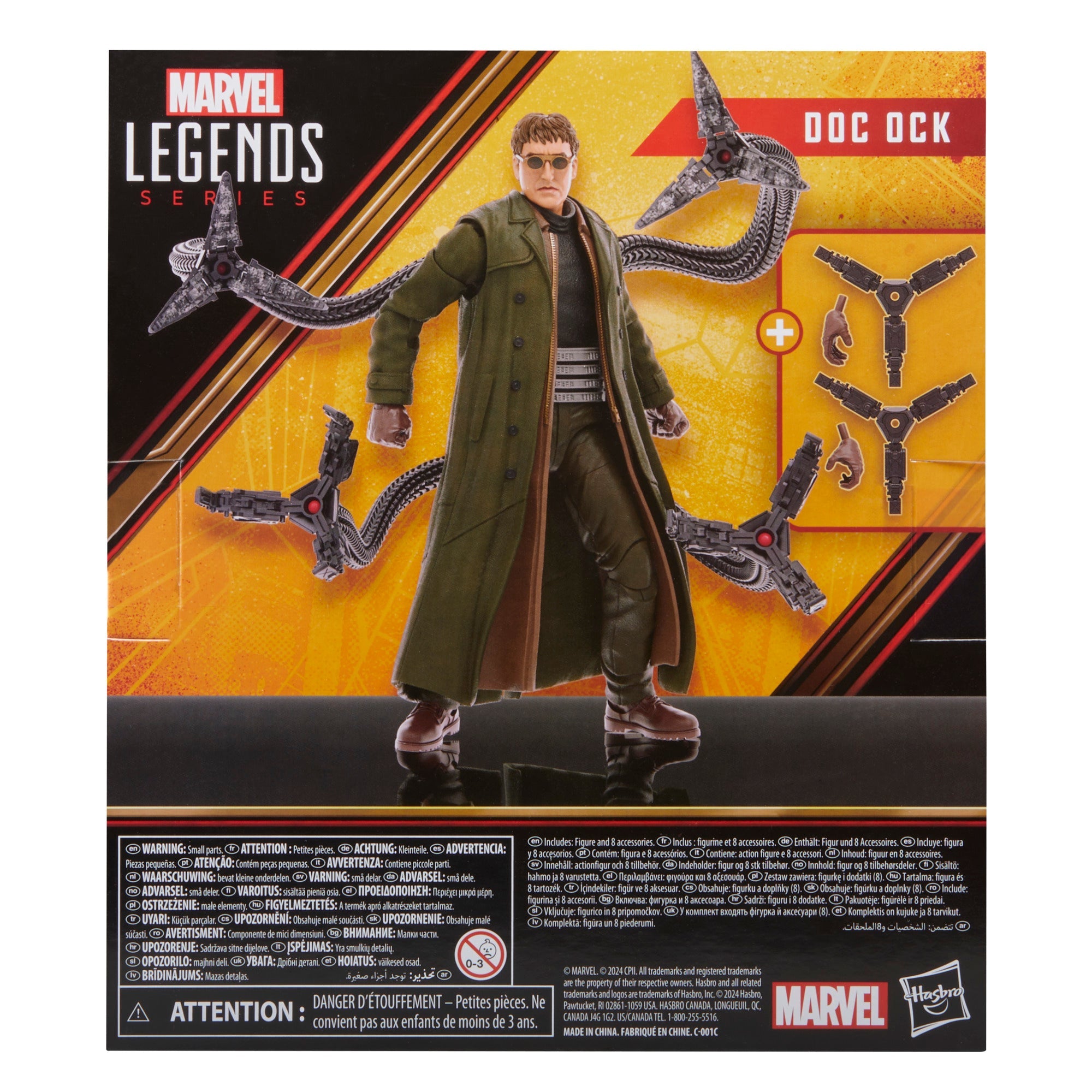 Hasbro Marvel Legends Series 6-Inch Scale Doc Ock Action Figure Inspired by Spider-Man: No Way Home