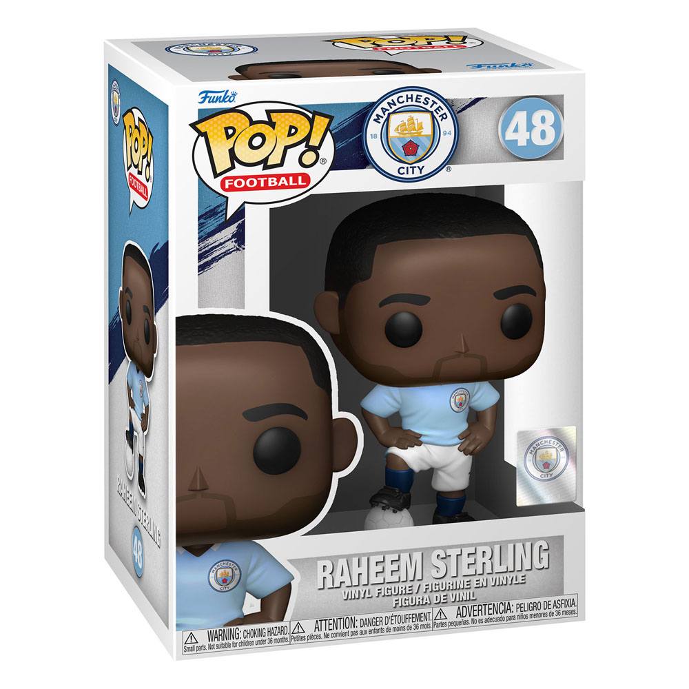 Manchester City's Raheem Sterling Collectible Funko Pop Vinyl Figure