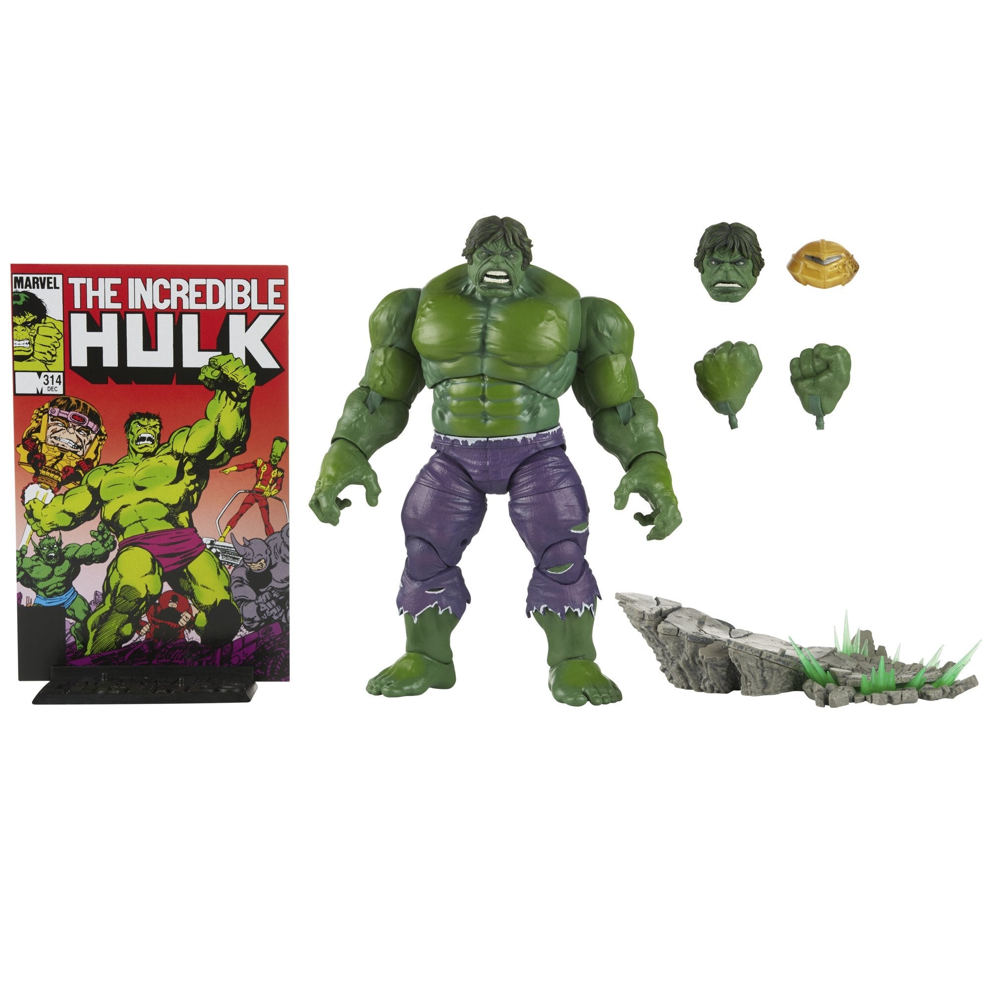 Marvel Legends 20th Anniversary Collectible Hulk Action Figure for Fans and Collectors