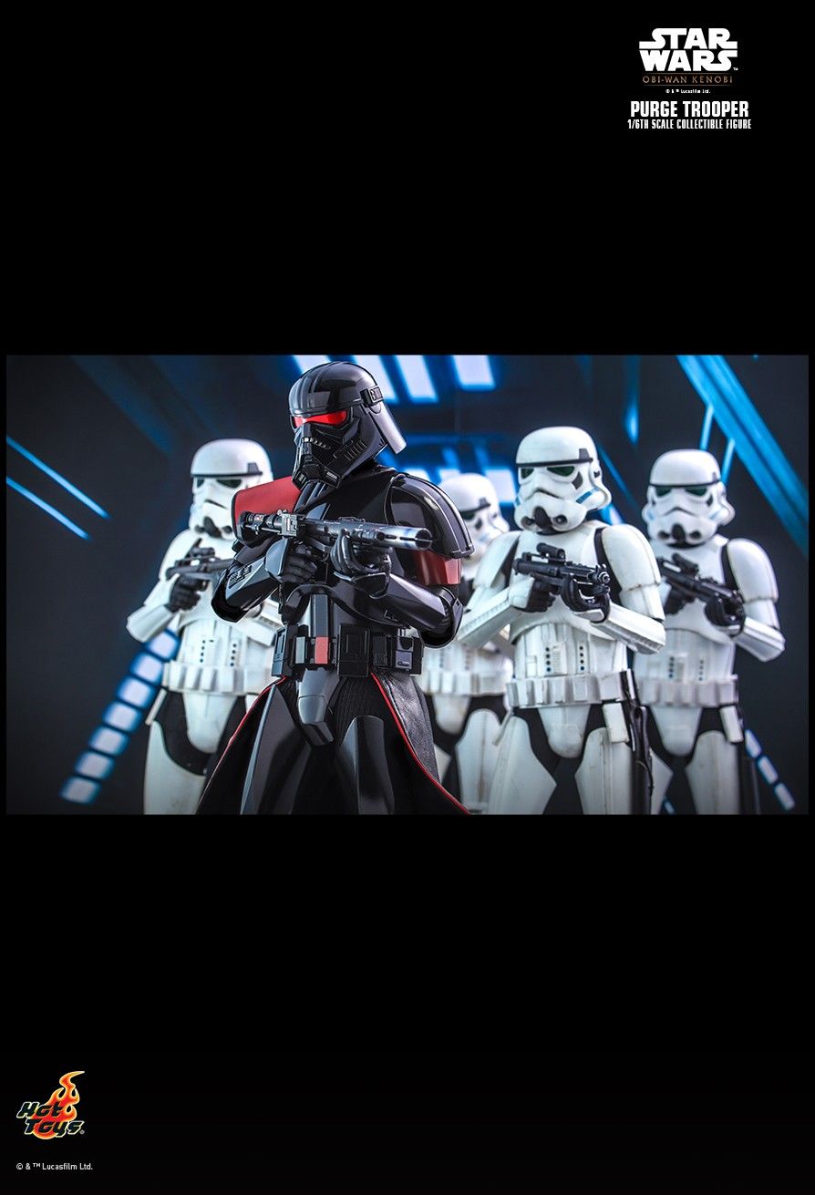 Hot Toys 1:6 Scale Collectible Star Wars Obi - Wan Kenobi Series Imperial Purge Trooper Action Figure