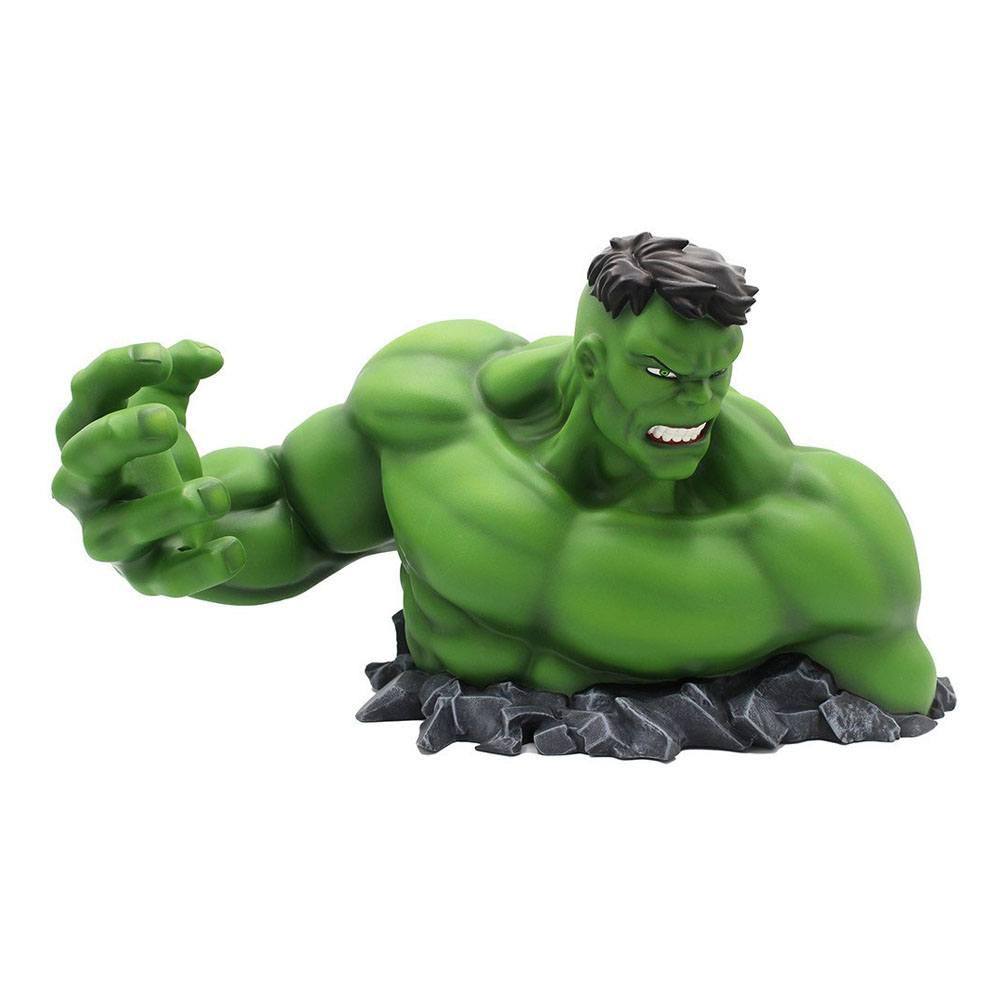 High - quality PVC Marvel Hulk Themed Coin Bank for Collectors
