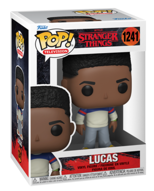 Stranger Things Season 4 Lucas Character Funko Pop! Collectible Vinyl Figure