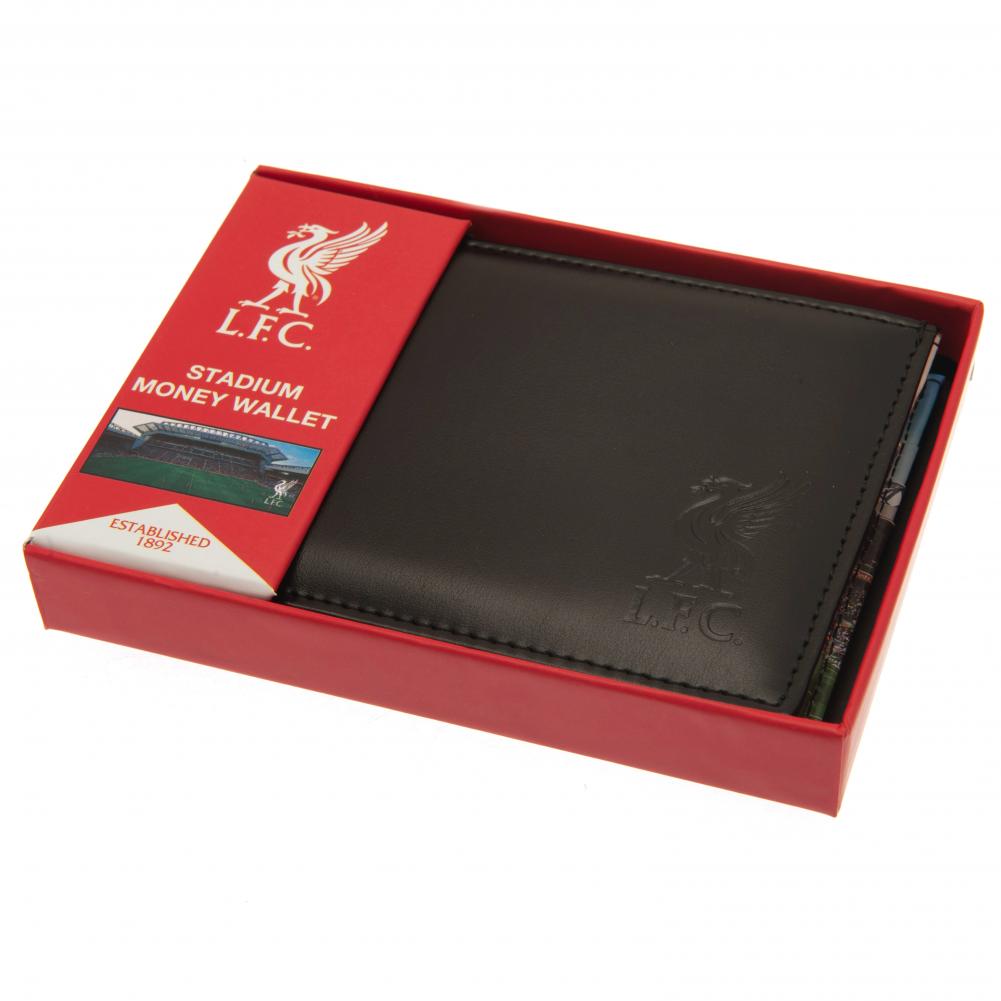 Authentic Liverpool Football Club Leather Wallet for Fans