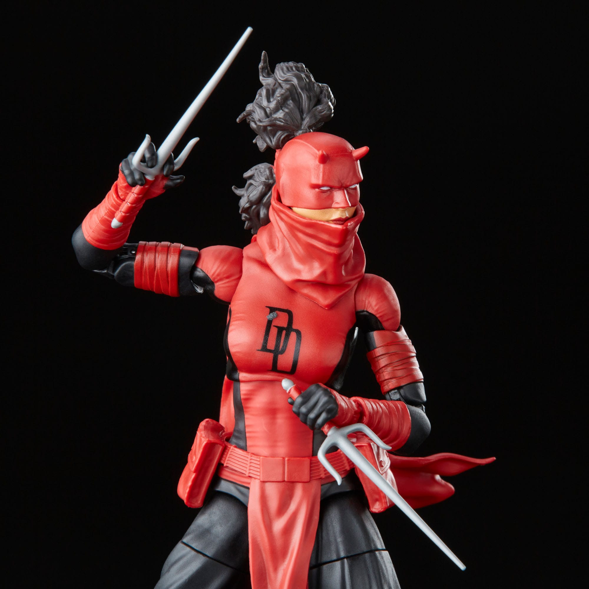 Hasbro Marvel Legends Retro-Style 6-Inch Action Figures Set: Spider-Man, Elektra Natchios as Daredevil