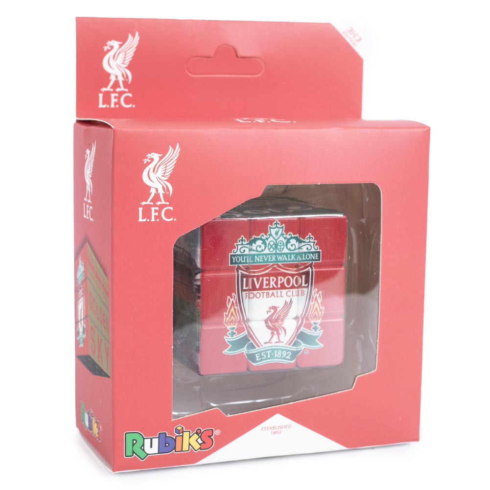 Original Liverpool FC-themed 3x3 Rubik’s Cube for Endless Fun