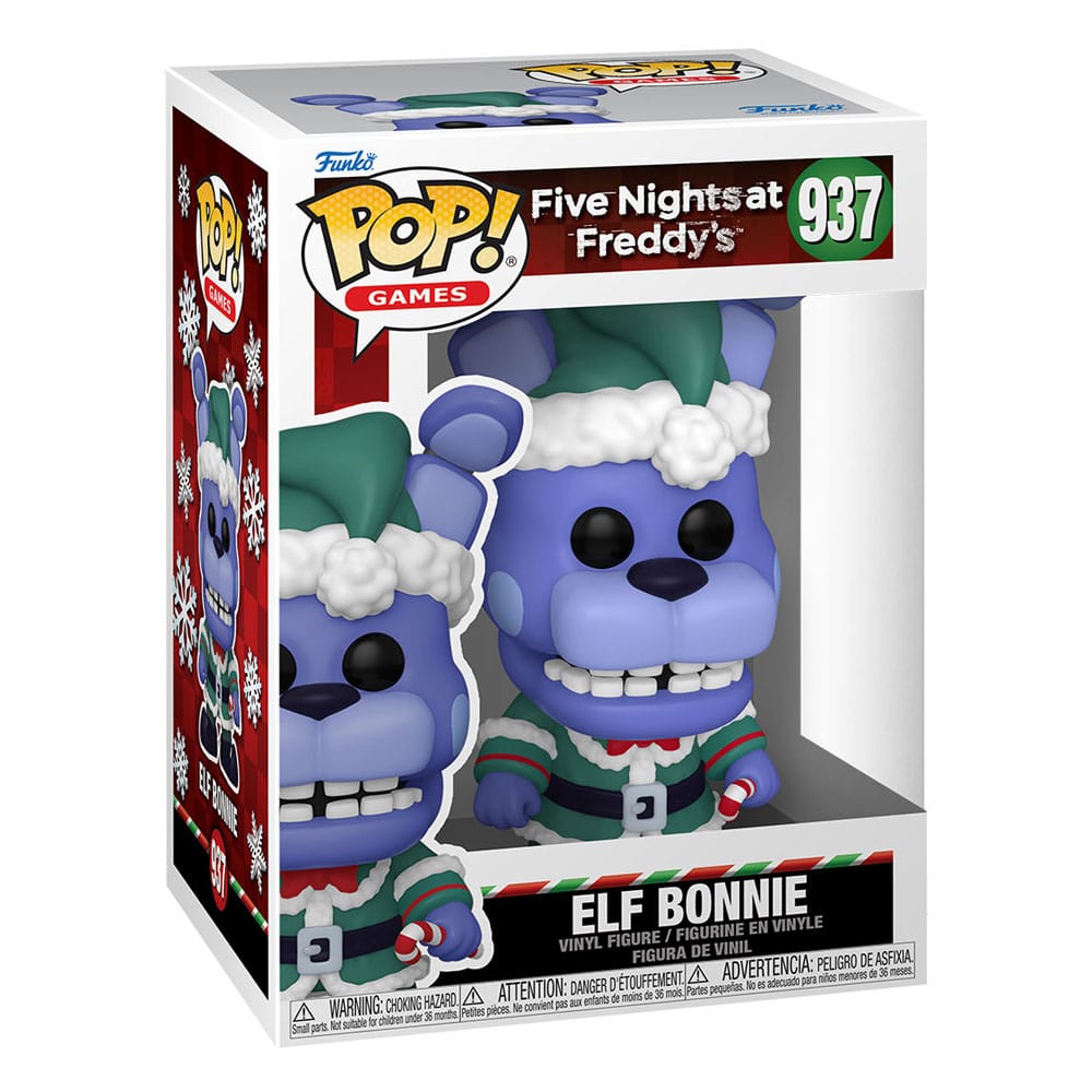 Holiday Bonnie Five Nights at Freddy's Collectible Funko POP! Vinyl Figure, About 9cm