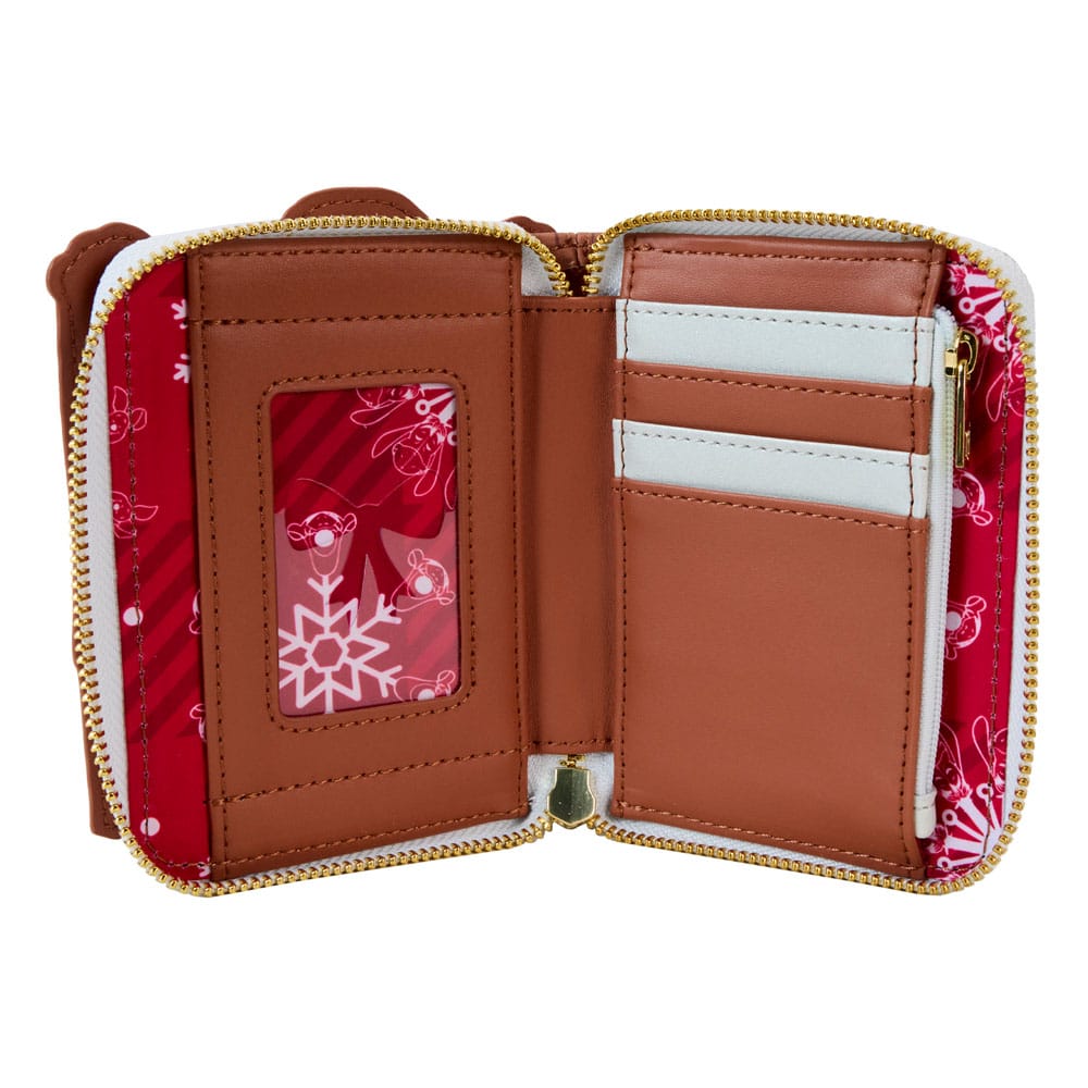 Loungefly Disney Winnie The Pooh Holiday Zip - Around Wallet with Friends