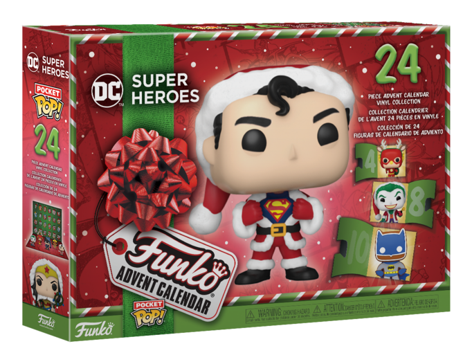 Funko DC Comics Themed 24 - Day Advent Calendar for Holiday Countdown
