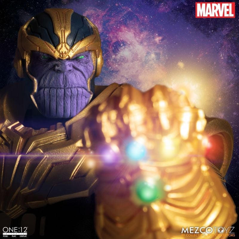 Marvel One:12 Collective Highly Detailed Thanos Action Figure for Collectors