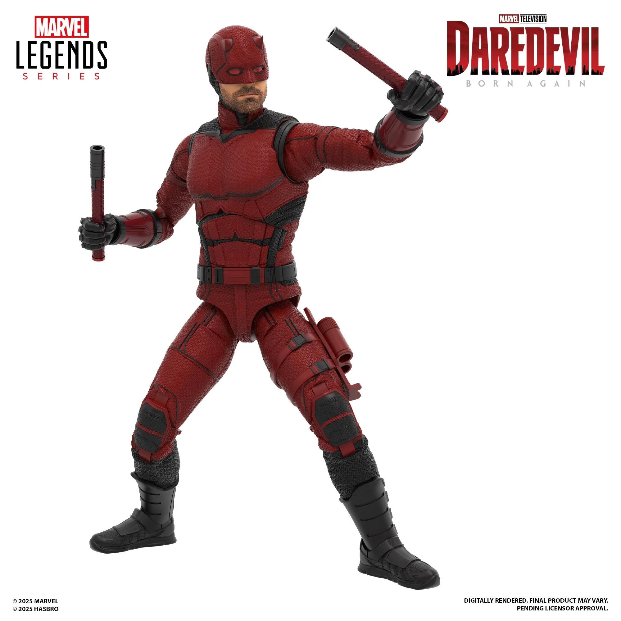 Hasbro Marvel Legends Series 6-Inch Daredevil: Born Again Action Figure Collectible Toy