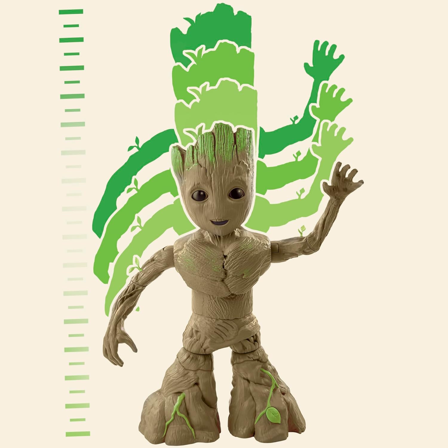 Marvel Studios Interactive Groove 'N Grow Poseable Groot Action Figure