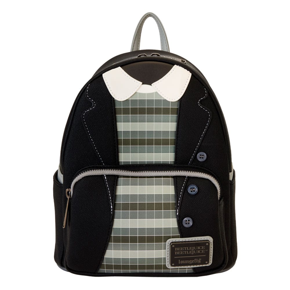 Loungefly Warner Bros Licensed Beetlejuice 2 Themed Mini Backpack for Fashionable Fans