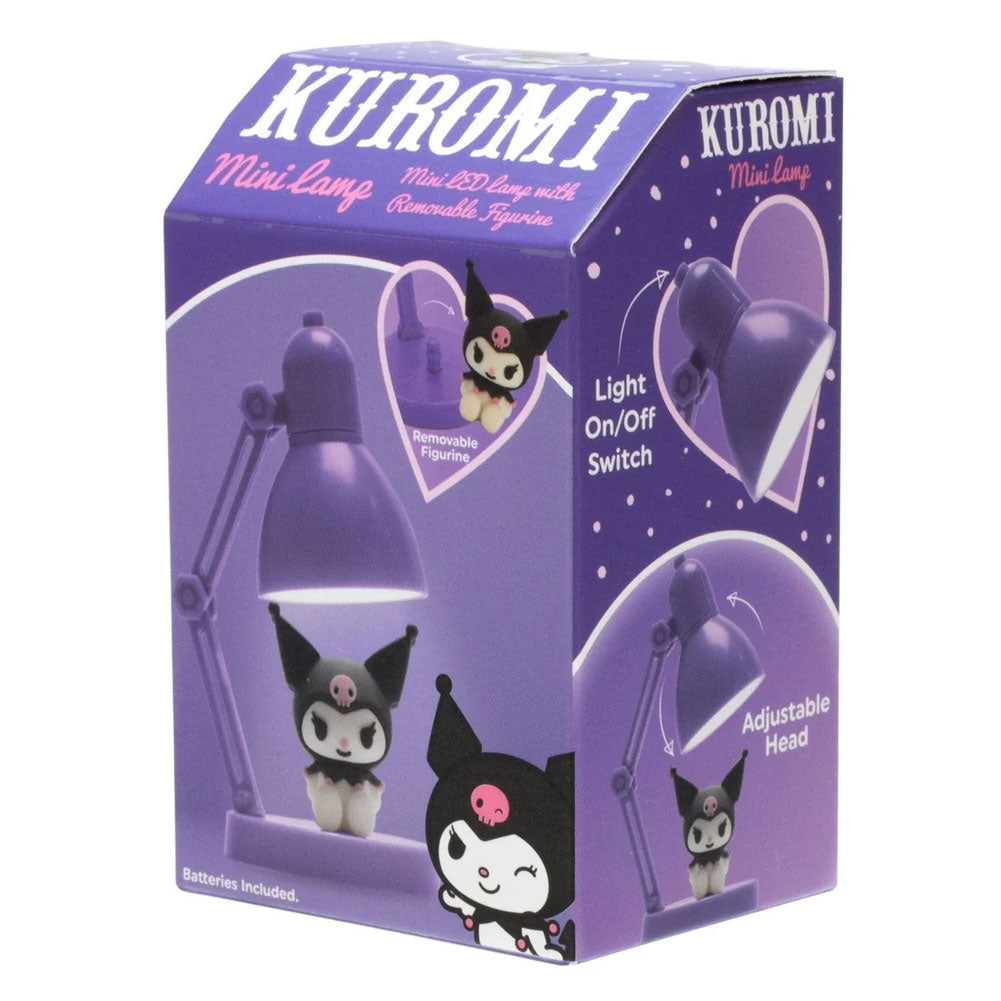 Sanrio Hello Kitty & Friends Kuromi Themed Compact LED Mini Desk Lamp