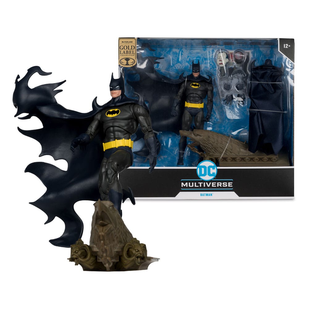 McFarlane DC Multiverse Exclusive Gold Label 7-Inch Batman Action Figure (Detective Comics #587)