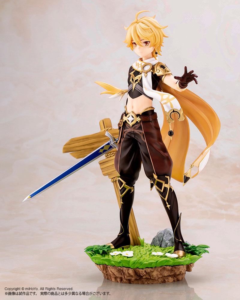 1/7 Scale Aether Figure from Genshin Impact - Bonus Edition with Two Heads
