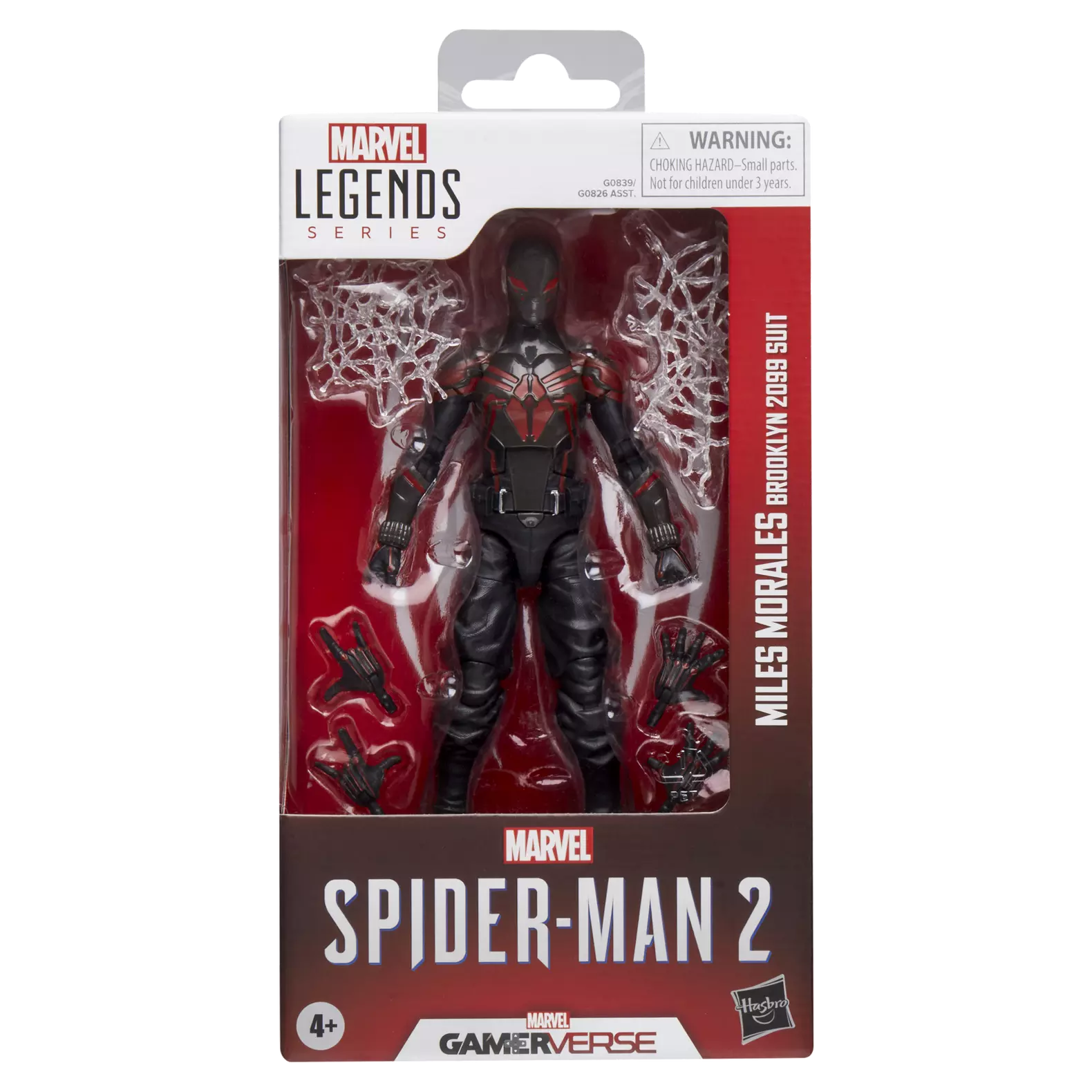 Hasbro Marvel Legends Gamerverse 6-Inch Miles Morales in Brooklyn 2099 Suit Action Figure