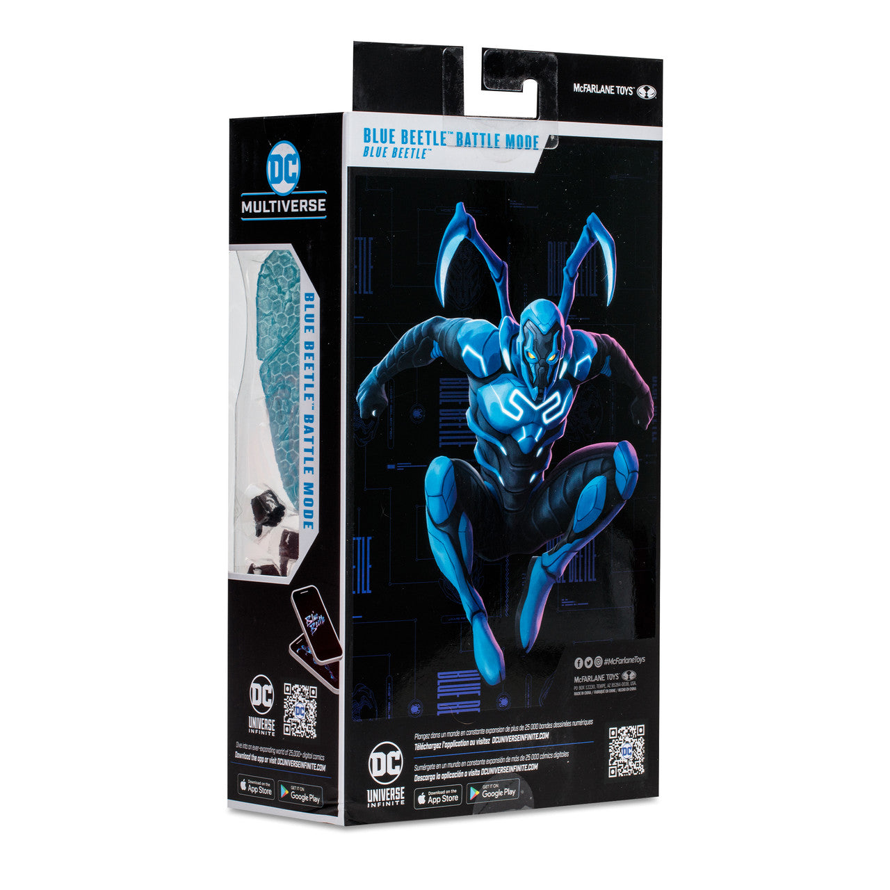 McFarlane Toys 7-Inch DC Multiverse Blue Beetle Movie Action Figure in Battle Mode