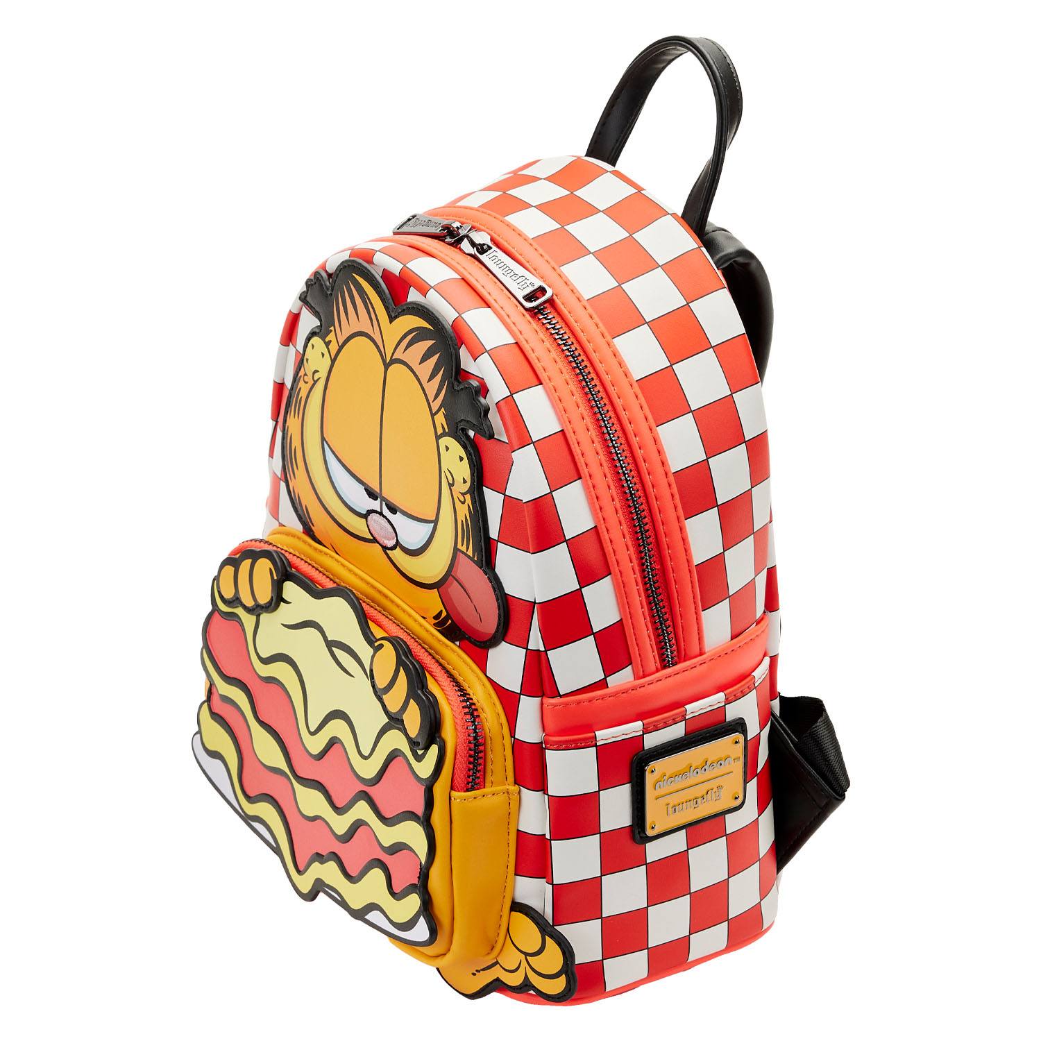 Loungefly Nickelodeon's Adorable Garfield Lasagna-themed Mini Backpack